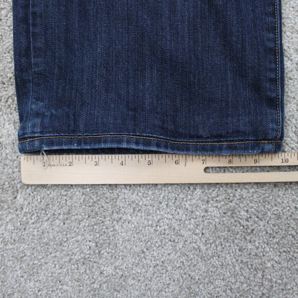 Lucky Brand Jeans Mens 48x26 Blue 181 Relaxed Straight Cotton Stretch 5-Pocket - Picture 5 of 15